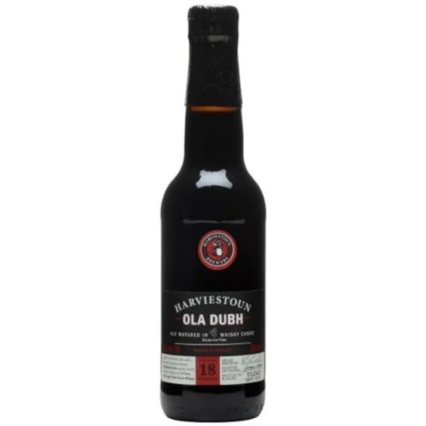 (12pk) Harviestoun Ola Dubh 18yr Whisky Barrel Aged Old Ale Beer, Scotland (330ml)