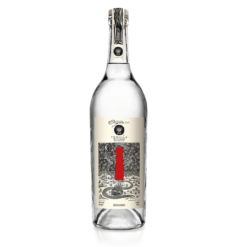 123 Organic Blanco Tequila Uno