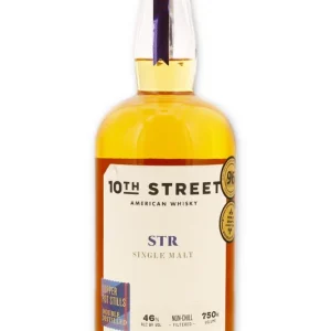 10th Street Distillery STR Unpeated American Single Malt Whisky 750ml