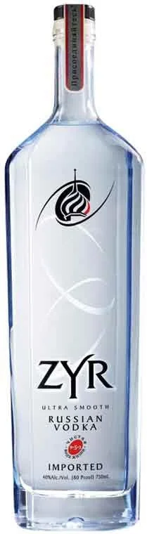 ZYR VODKA ULTRA SMOOTH 375ML